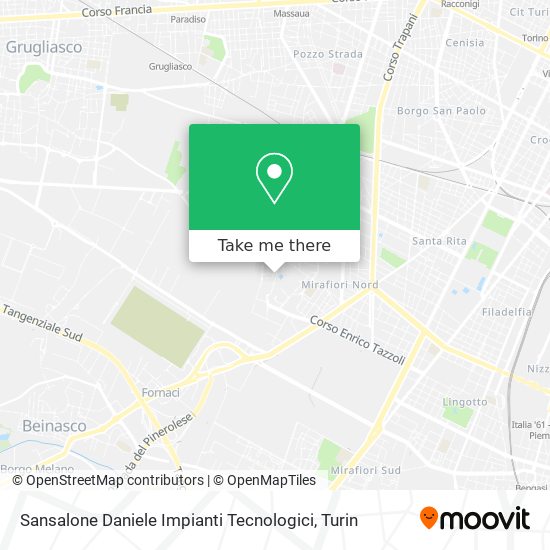 Sansalone Daniele Impianti Tecnologici map
