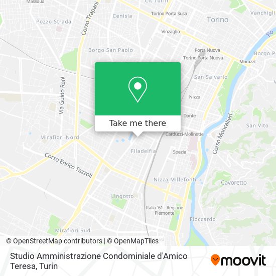 Studio Amministrazione Condominiale d'Amico Teresa map