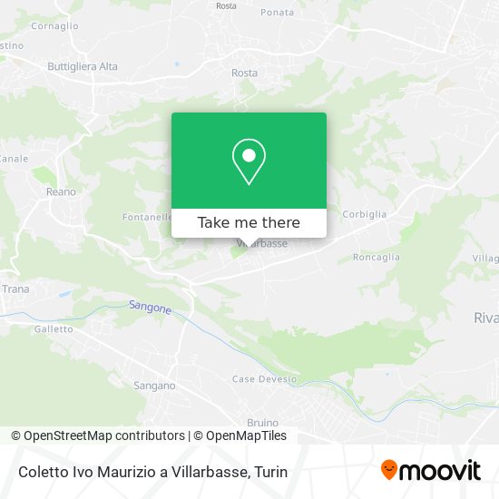 Coletto Ivo Maurizio a Villarbasse map