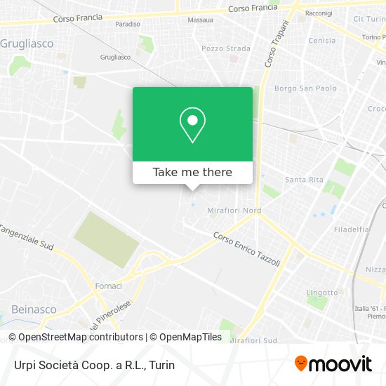 Urpi Società Coop. a R.L. map