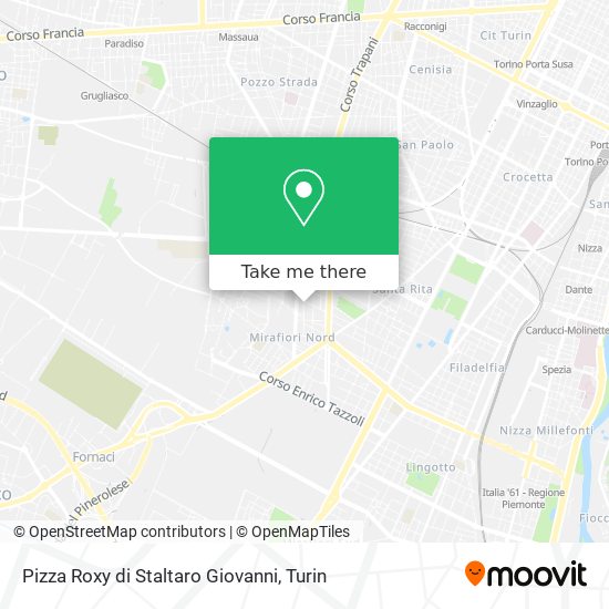 Pizza Roxy di Staltaro Giovanni map