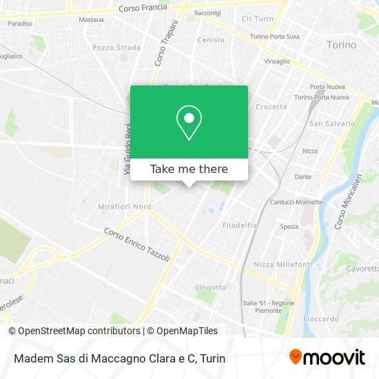 Madem Sas di Maccagno Clara e C map
