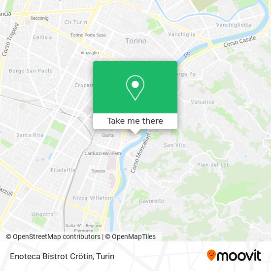 Enoteca Bistrot Crötin map