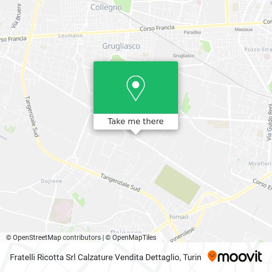 Fratelli Ricotta Srl Calzature Vendita Dettaglio map