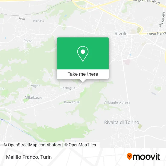 Melillo Franco map
