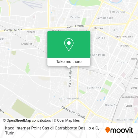 Itaca Internet Point Sas di Carrabbotta Basilio e C map