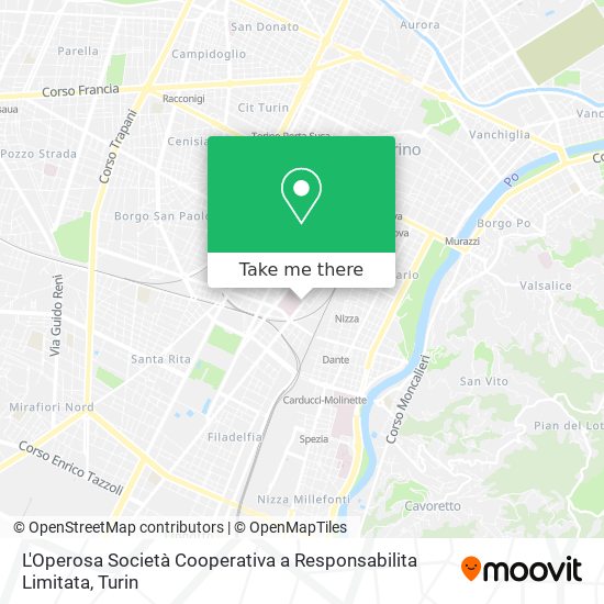 L'Operosa Società Cooperativa a Responsabilita Limitata map