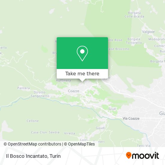 Il Bosco Incantato map