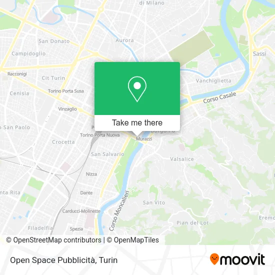 Open Space Advertising map