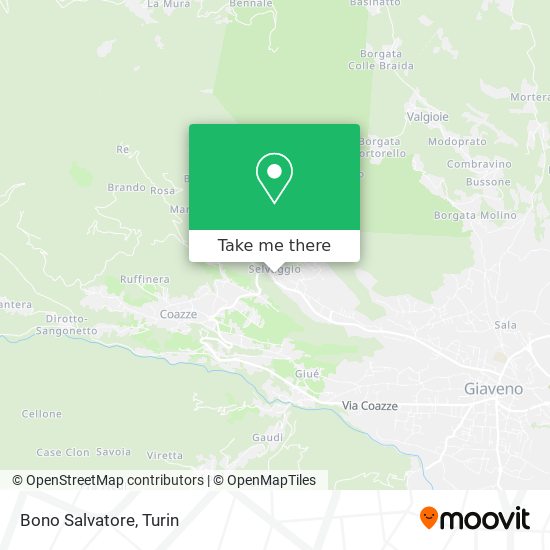 Bono Salvatore map