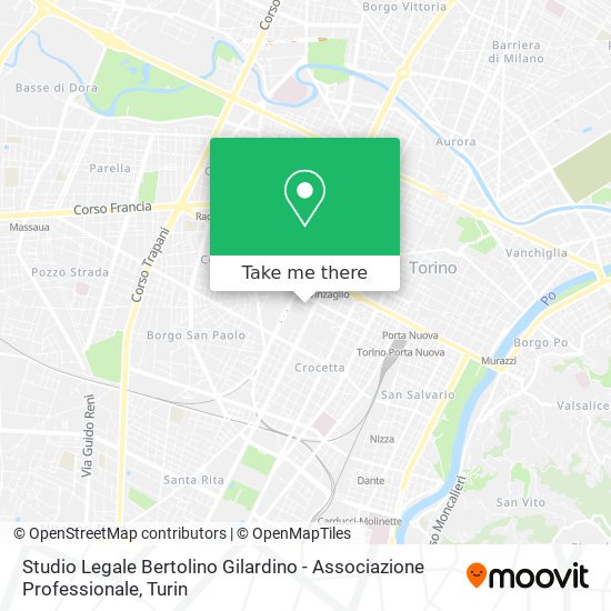 Studio Legale Bertolino Gilardino - Associazione Professionale map