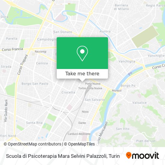 Scuola di Psicoterapia Mara Selvini Palazzoli map