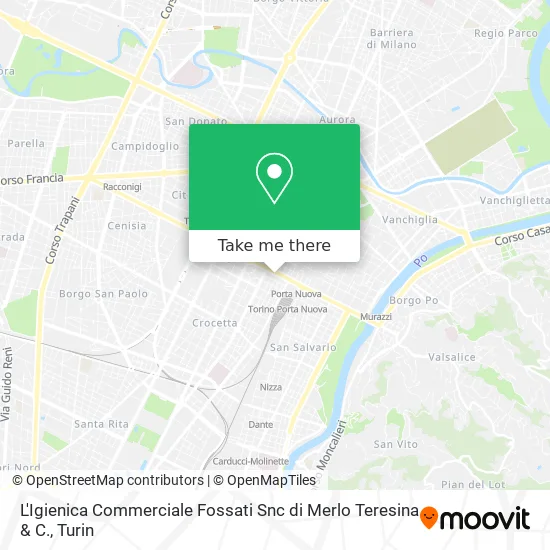 L'Igienica Commerciale Fossati Snc by Teresina Merlo & Co. map