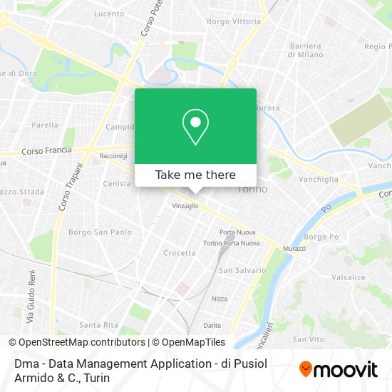 Dma - Data Management Application - di Pusiol Armido & C. map