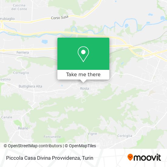 Piccola Casa Divina Provvidenza map