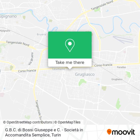 G.B.C. di Bossi Giuseppe e C. - Società in Accomandita Semplice map