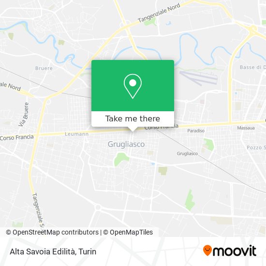 Alta Savoia Edilità map