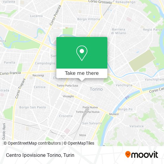 Centro Ipovisione Torino map