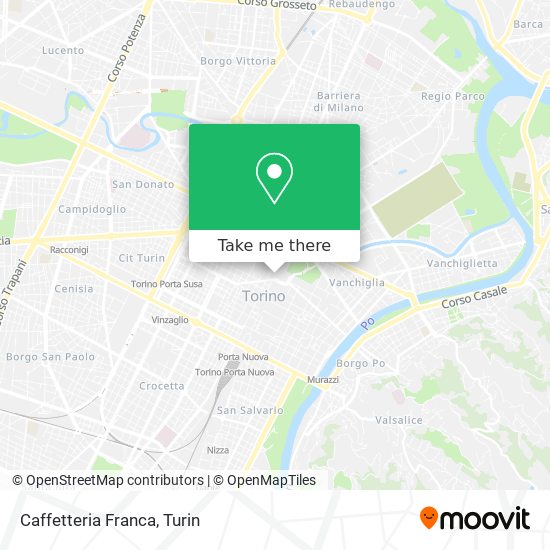 Caffetteria Franca map