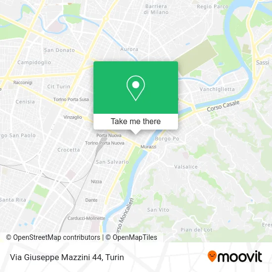 Via Giuseppe Mazzini 44 map