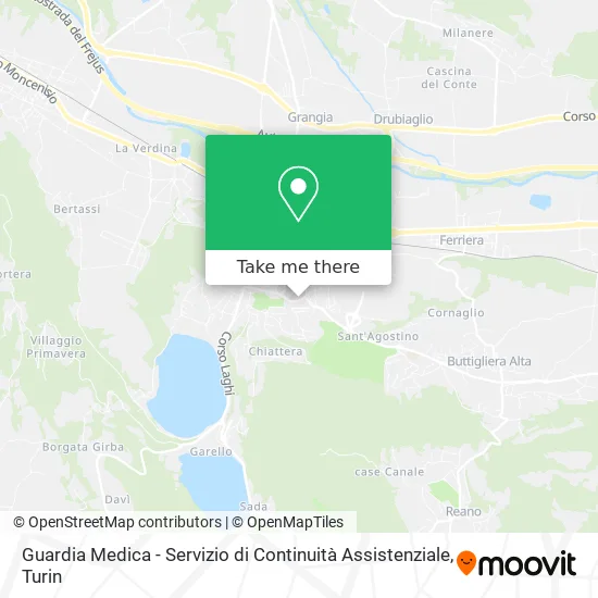 Guardia Medica - Servizio di Continuità Assistenziale map