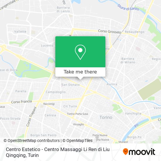 Centro Estetico - Centro Massaggi Li Ren di Liu Qingqing map