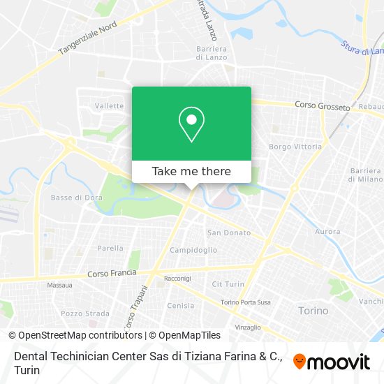 Dental Techinician Center Sas di Tiziana Farina & C. map