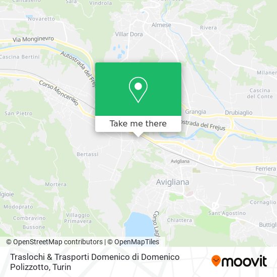 Traslochi & Trasporti Domenico di Domenico Polizzotto map