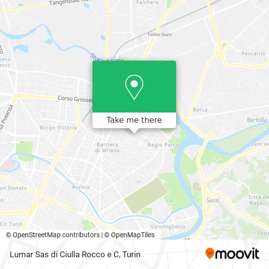 Lumar Sas by Rocco Ciulla & Co. map