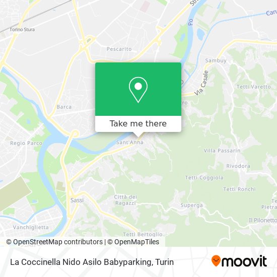 La Coccinella Nido Asilo Babyparking map