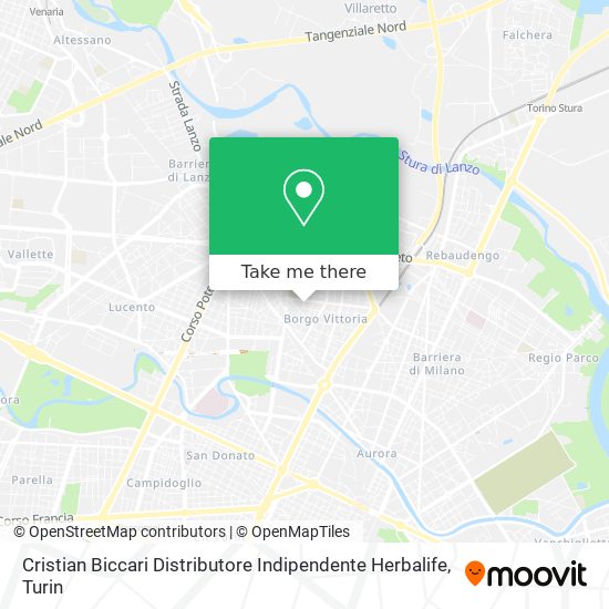 Cristian Biccari Distributore Indipendente Herbalife map