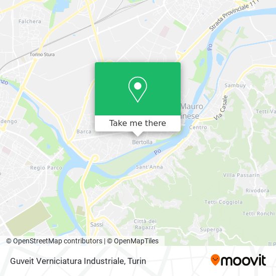 Guveit Verniciatura Industriale map