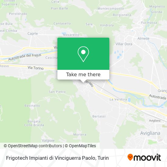 Frigotech Impianti di Vinciguerra Paolo map