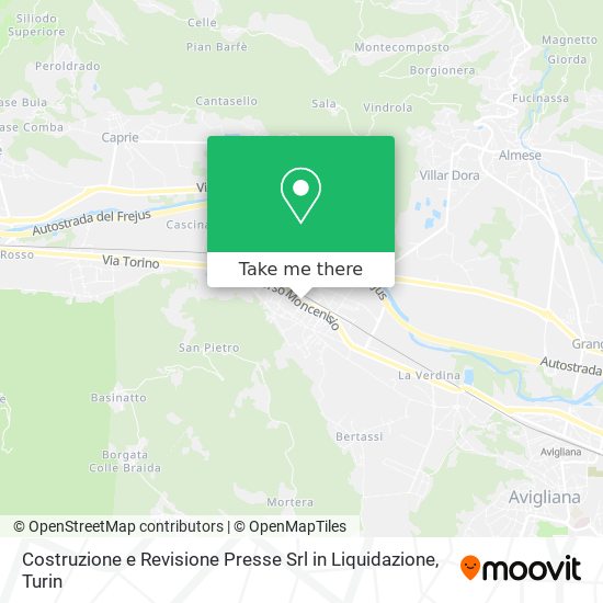 Costruzione e Revisione Presse Srl in Liquidazione map