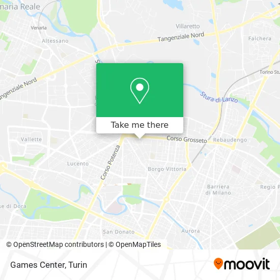 Games Center map