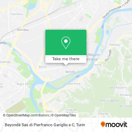 Beyondè SAS by Pierfranco Gariglio & Co map