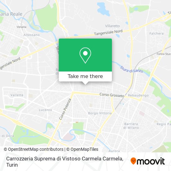 Carrozzeria Suprema di Vistoso Carmela Carmela map