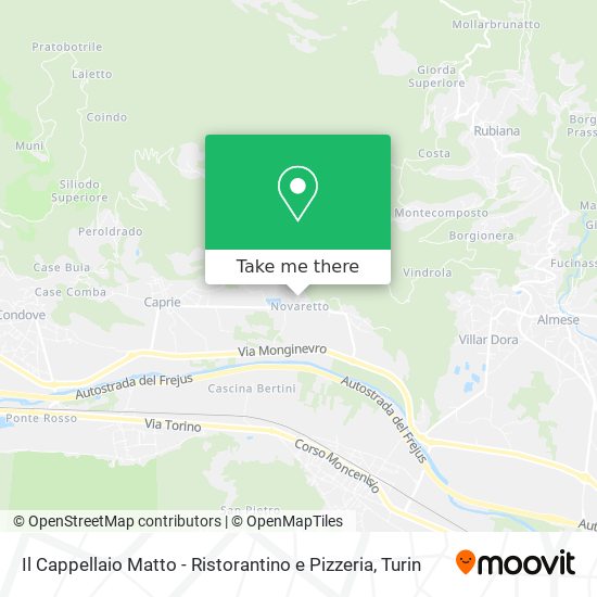 Il Cappellaio Matto - Ristorantino e Pizzeria map