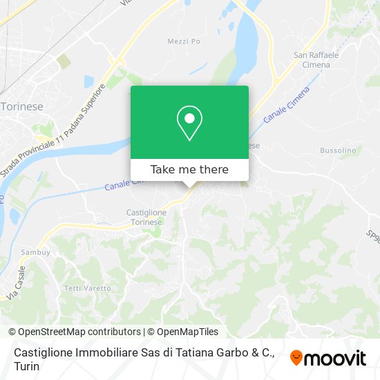 Castiglione Immobiliare Sas di Tatiana Garbo & C. map