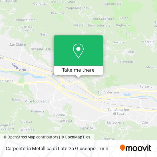 Carpenteria Metallica di Laterza Giuseppe map