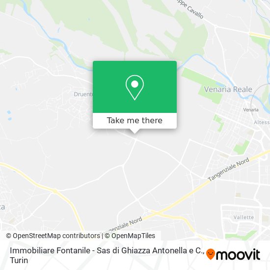 Immobiliare Fontanile - Sas di Ghiazza Antonella e C. map