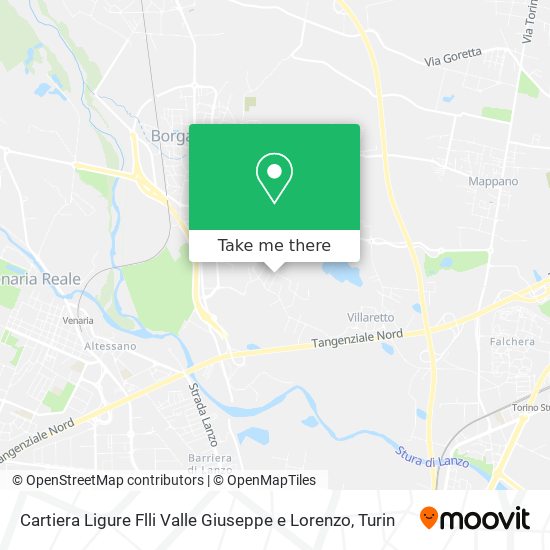 Cartiera Ligure Flli Valle Giuseppe e Lorenzo map
