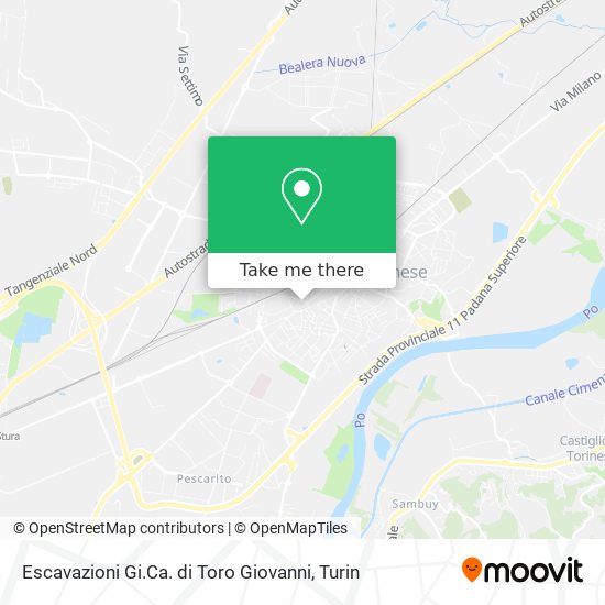 Escavazioni Gi.Ca. di Toro Giovanni map