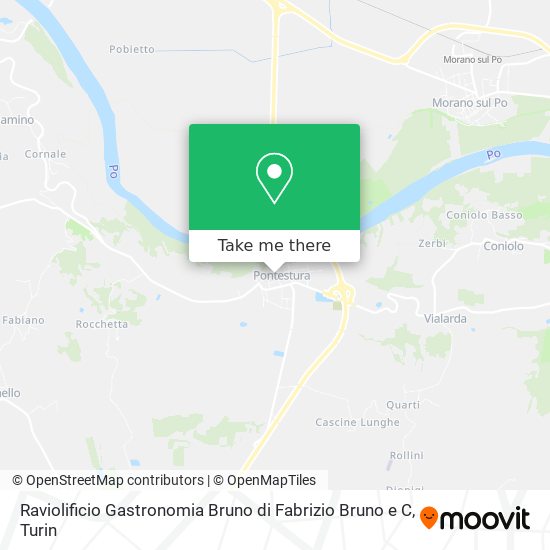 Raviolificio Gastronomia Bruno di Fabrizio Bruno e C map