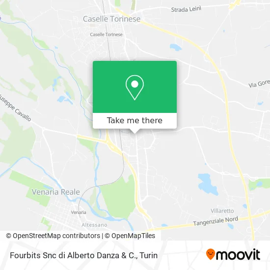 Fourbits Snc di Alberto Danza & C. map