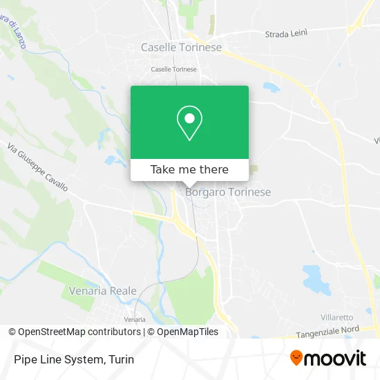 Pipe Line System map