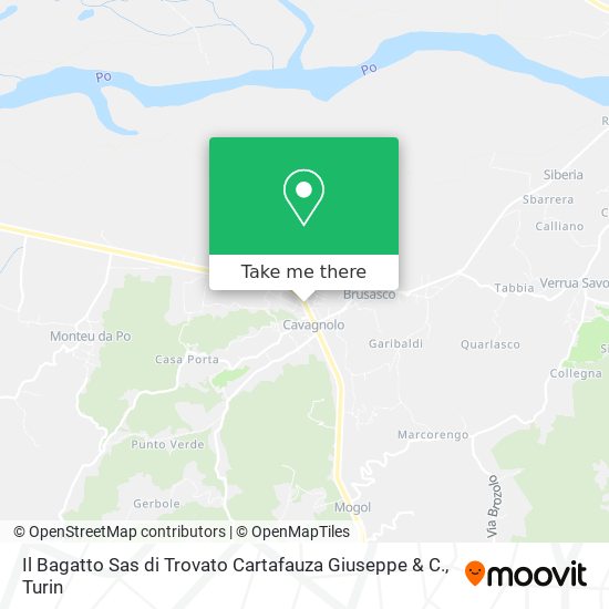 Il Bagatto Sas di Trovato Cartafauza Giuseppe & C. map