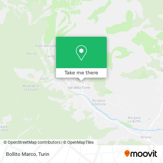 Bollito Marco map