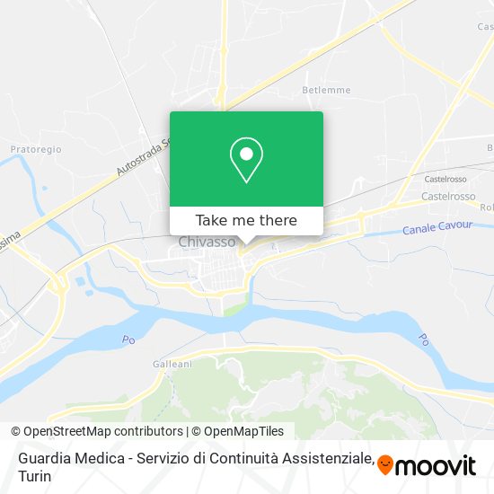 Guardia Medica - Servizio di Continuità Assistenziale map