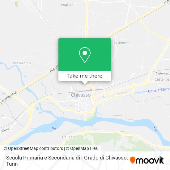 Scuola Primaria e Secondaria di I Grado di Chivasso map